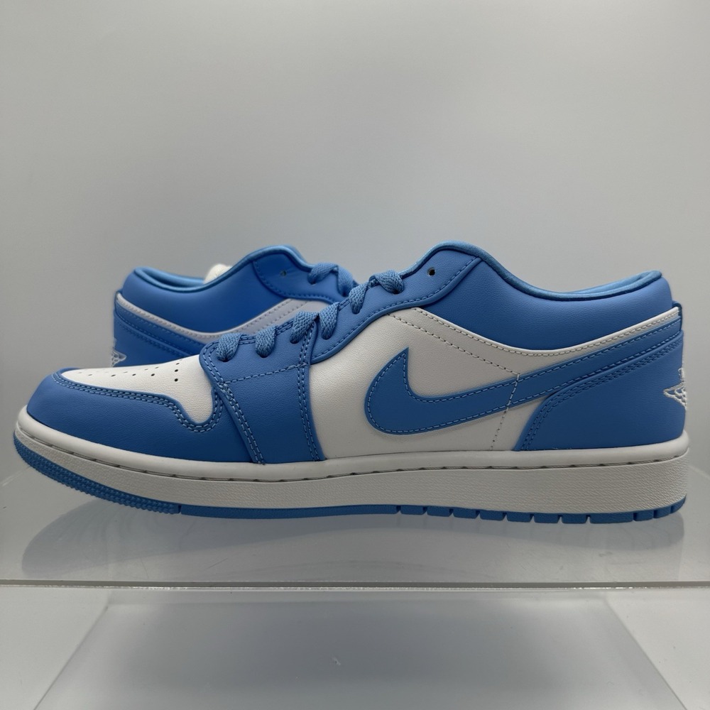 Brand New Air Jordan 1 Low UNC University Blue AO9944-441 Women's 11 / Men's 9.5 - Picture 4 of 9